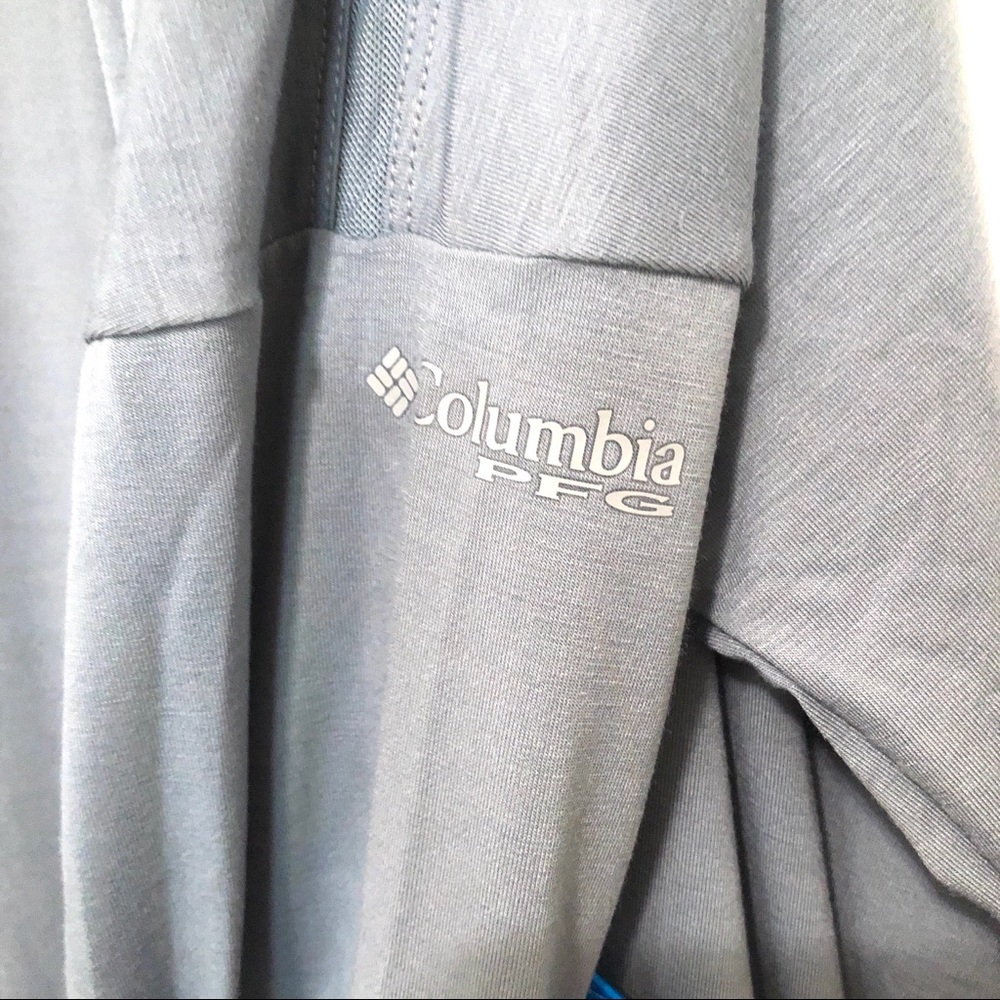 Columbia Sportswear Gray Long Sleeves Open Front Knit Cover Up Wrap - Picture 5 of 13